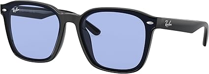Amazon | [レイバン] サングラス RB4392D 601/80 BLACK 66