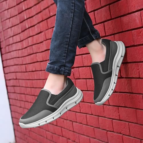 Image of Centrino Men's Sports Shoes | Shoes for Man Stylish | Lightweight Breathable Running Shoes | Cushioned Insole | Comfortable Mesh Walking & Workout Sneakers for Men | Mens Sports Shoes Casual (9229)