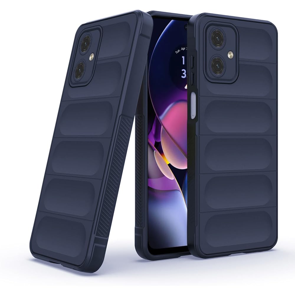 amazon basics Basic Case for Motorola Moto G54 5G (Silicone_Dark Blue) (B0D1MT452H) Amazon Price History, Amazon Price Tracker