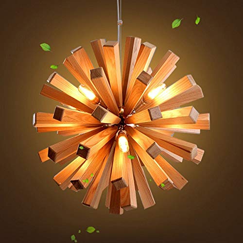 Suspension boule postmoderne dandelion LED pour éclairage salon