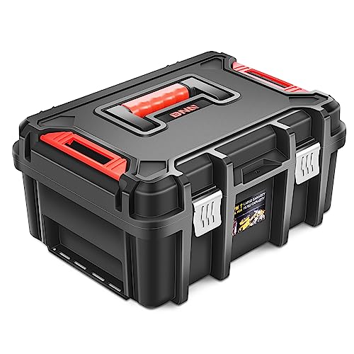 ‎DNA MOTORING Tool Box Lockable Organizer Storage Toolbox with