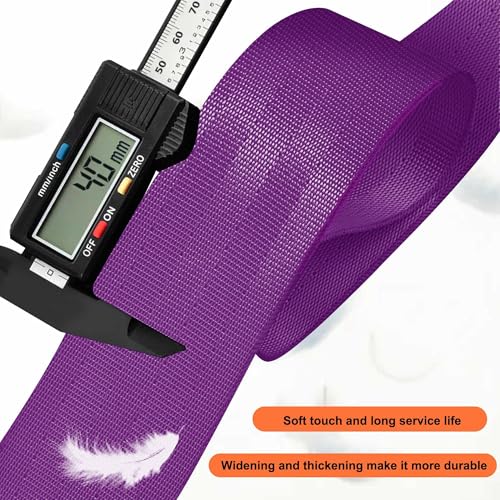 Image of ZINZ 60 Inch Shoulder Strap with Removable Ultra-Thick Pad, Adjustable Buckles Shoulder Crossbody Strap for Luggage Bag