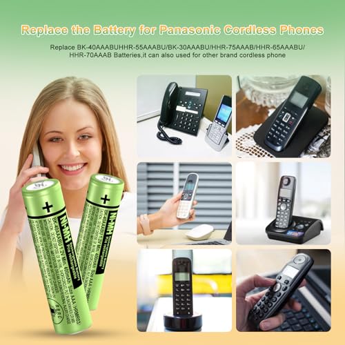 Pilas AAA para teléfonos inalámbricos Gigaset y Panasonic que mantienen tu hogar siempre conectado 2