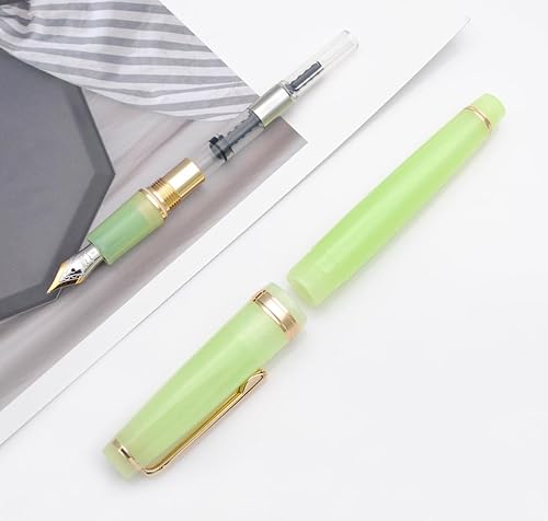 Miniatura 3 de JINHAO 82 Pluma estilográfica (verde tierno, punta fina 0.020 in)