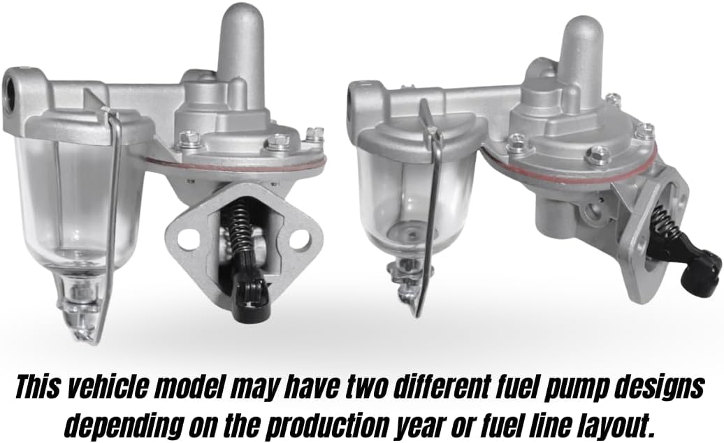 Mechanical Fuel Pump M826 Compatible with 1948 1949 1950 1951 1952 1953 1954 Ford Flathead Mercury F1 F2 F3 F4 Custom Deluxe M-47