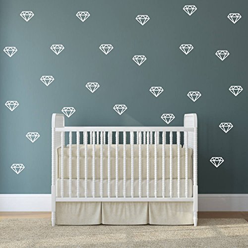 Vinilos decorativos geométricos blancos para pared miniatura 2