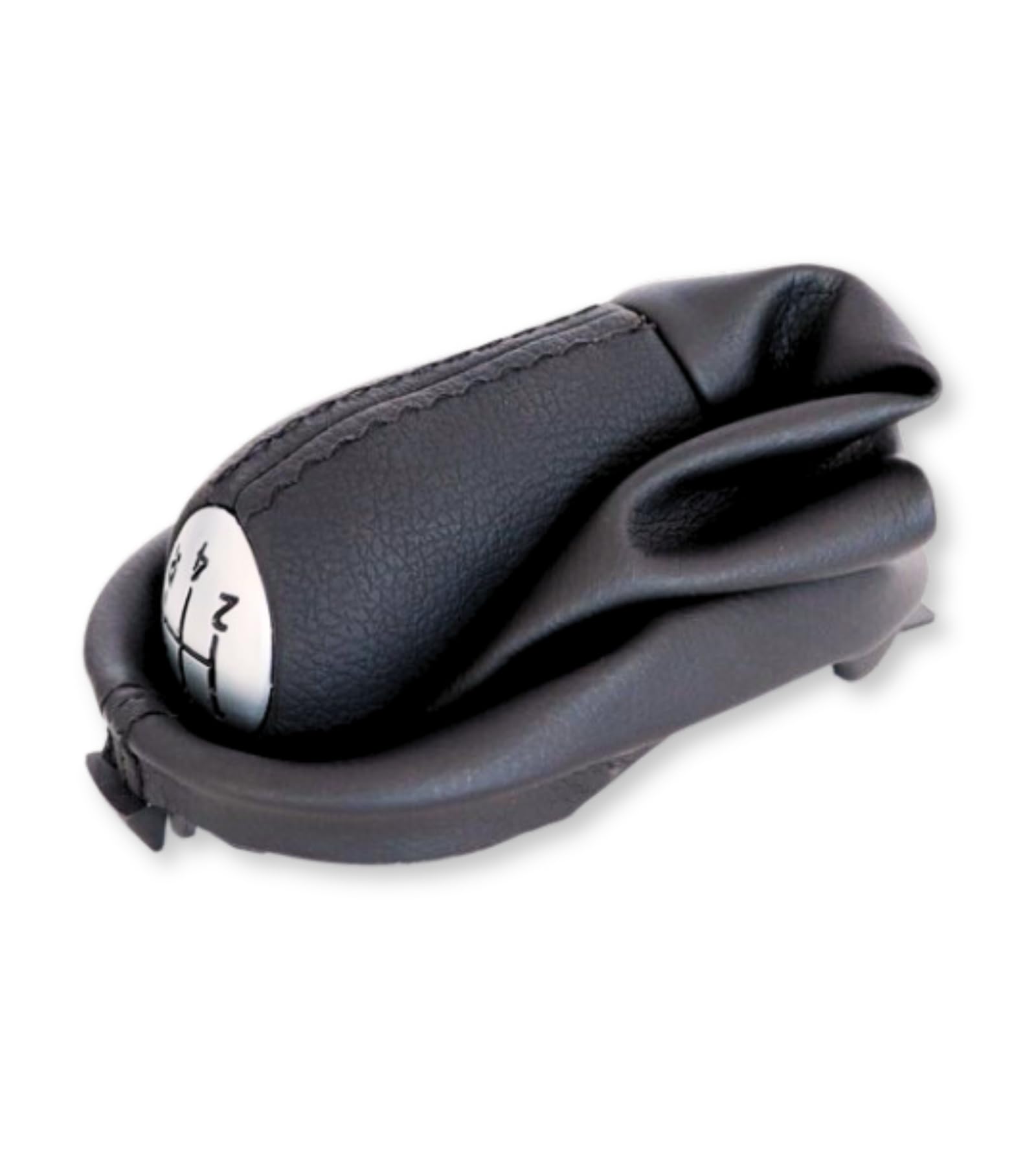 1neiSmartech Jeu de bouton et casque compatible avec Dacia Logan MK1 Sandero MK1 Stepway 2011 pour levier de vitesses bouton 5 vitesses avec sac