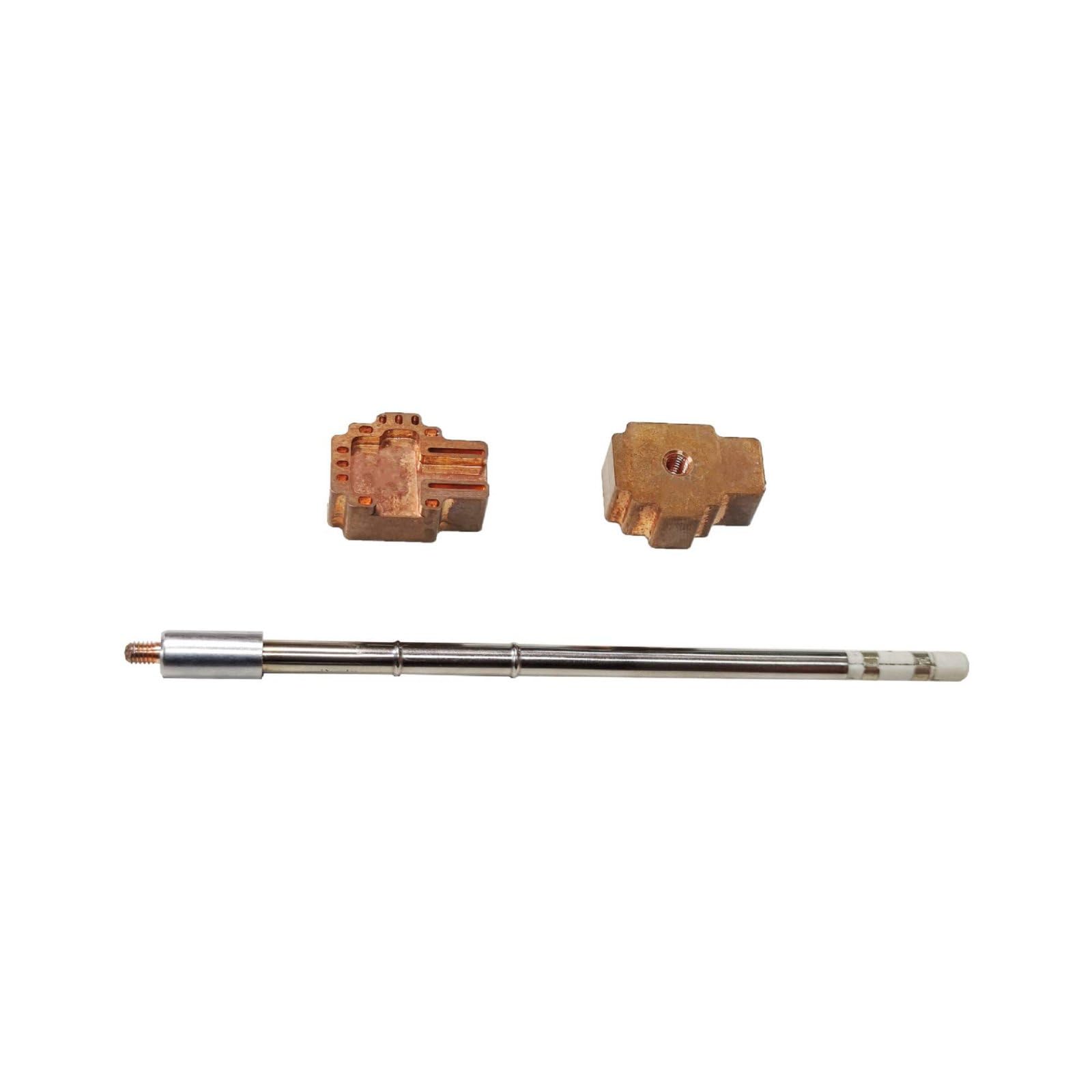 Punta Riparazione Controller Ricambio Joystick Attrezzo Saldatore 60W Punta Rame Accessorio Manutenzione Adatto a, Punta Saldatore Per Joystick Da 13mm + Nucleo Riscaldante T12