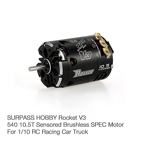 Moteur brushless 540 10.5T Rocket V3 pour voiture 1/10 RC - 4