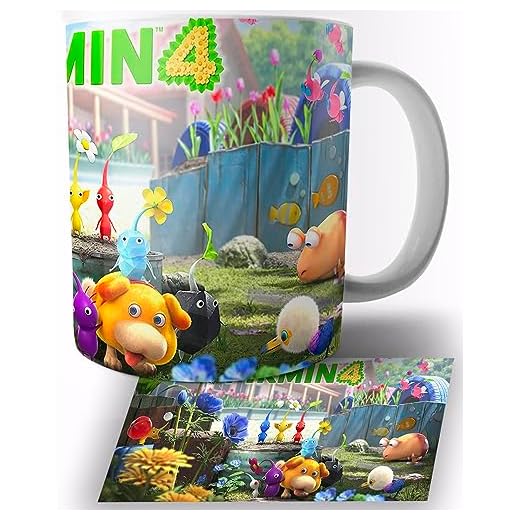 Pikmin 4 Keramik Becher 325ml Tasse Mug