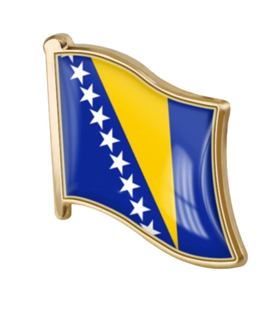 vmcoatdu Country Flag Pin Badge International Travel Brooch Metal Alloy Souvenir Pin for Hat Clothes Backpack