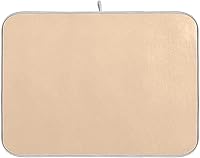 Vista 27 de Tapete de secado de platos grande verde salvia, extra grande para platos, accesorios de cocina, mostrador, almohadilla escurridor de platos