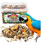  Delight Aliment d'entretien pour Perroquet 3 kg Nourriture pour Grande Perroquets Ara Amaz...