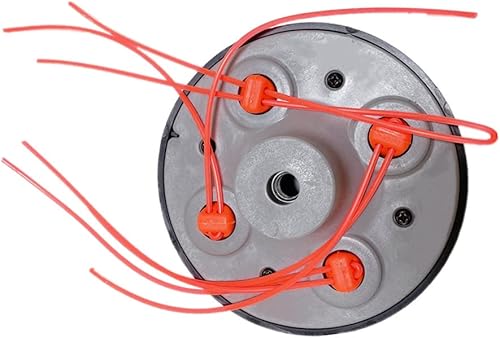 Miniatura 2 de 55-491 Cabezal de recortadora de cuerda compatible con Pivotrim 55-491 M10x1.25LHF Desbrozadora