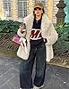COZYPOIN Womens Faux Fur Coats Warm Mid Long Furry... #1