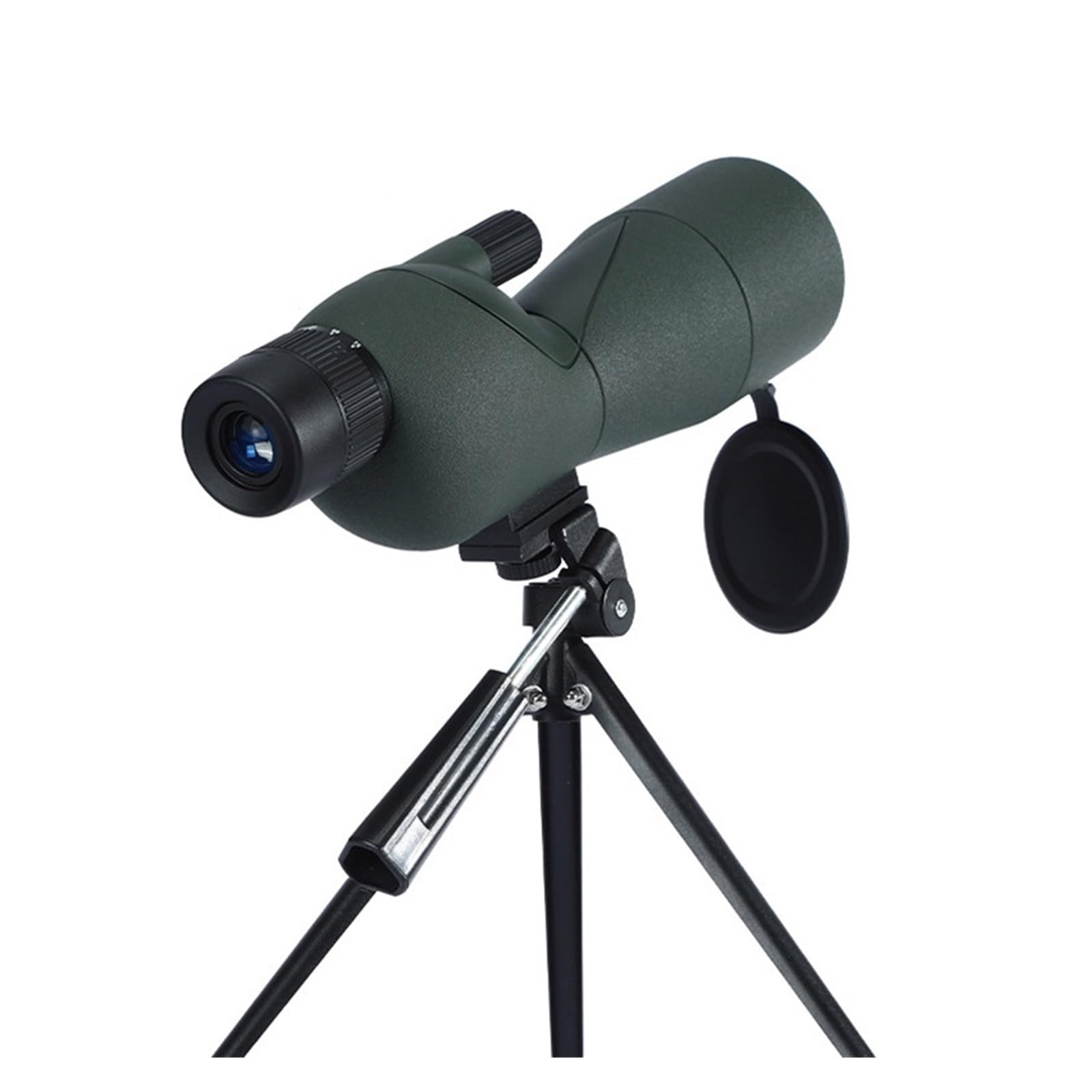 25-75x60mm HD Luneta Obiektyw ED Potężny Monokularowy Teleskop Z Powiększeniem Bak4 Pryzmat Na Zewnątrz Camping Obserwacja Ptaków Strzelanie PrzenośNy I Lekki(Green with tripod)