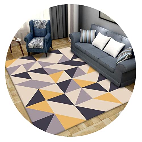 MHBGX Teppiche, Wohnzimmer Teppich, Hearth Teppiche, Gelb Grau Geometrische...
