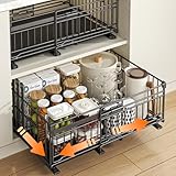 HABITELLO Organizador de Cajones Extraíbles para Cocina, 2 Unidades)