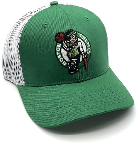 Gorra Trucker Boston Basketball con Logo Bordado miniatura 1