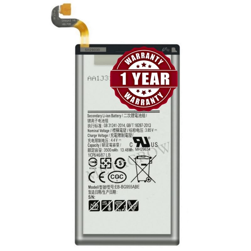 Image of Original EB-BG955ABE Battery Comaptible for Samsung Galaxy S8+ | S8 Plus - (3500.mAh) - [12 Months Warranty JK1].