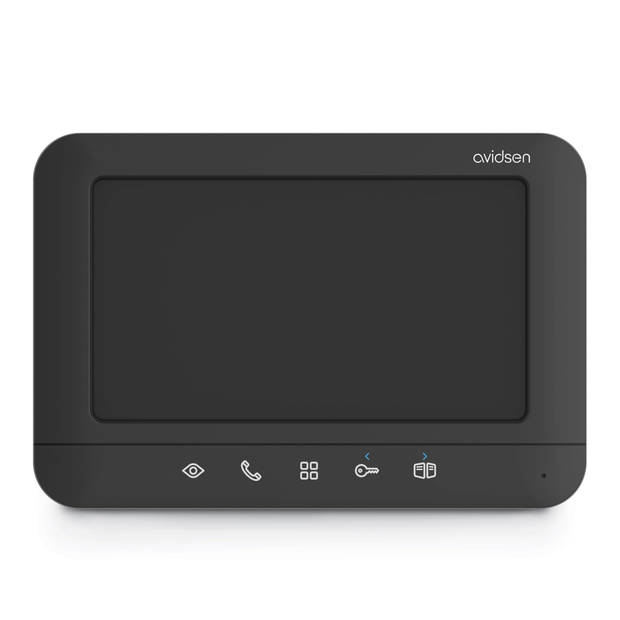 Avidsen Video-Türsprechanlage, 2-Draht Gegensprechanlage, 7 Zoll | 100 m, 800×480, 100° Kamera, Polarity Protect, IP44, Nachtansicht, 6 Klingeltöne