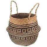 Panier d'extérieur : idéal pour la décoration intérieure, le salon, la chambre, l'hôtel, les fleuristes et bien d'autres endroits. pot de fleurs tressé pour le rangement