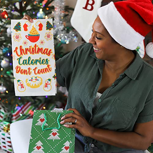 Lavley Toalhas de cozinha engraçadas com frases - Presente de novidade de decoração de cozinha color