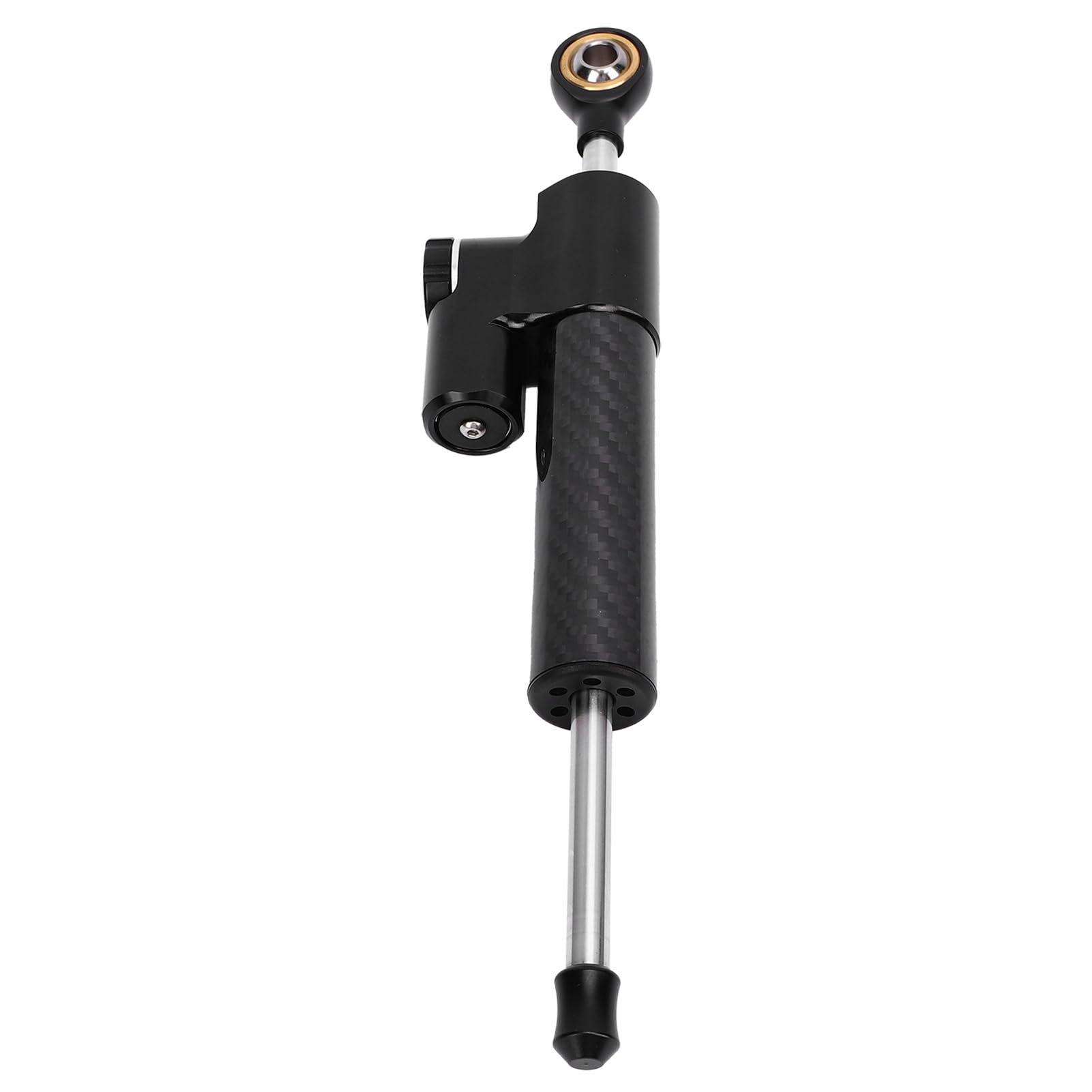 Tbest Uniwersalny Regulowany Stabilizator Układu Kierowniczego do Większości Motocykli Zwiększa stabilność i Bezpieczeństwo Podczas Jazdy z dużą prędkością