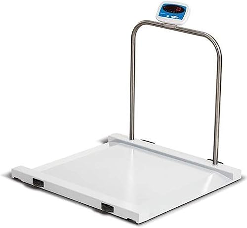 Salter Brecknell Báscula médica bariátrica para pasamanos, 1000 lb x 0.5 lb