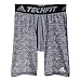 adidas Men's Training Techfit Base Layer Short Tights, Core Heather, Medium