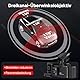 LECTRUS 3-Kanal 4K Dash Cam Vorder- und Heckschau, 5G WiFi Dash Cam, APP Steuerung, Nachtsicht, 3 IPS Bildschirm, G-Sensor, 24-Stunden-Parkmodus, Schleifenaufnahme, 64GB SD-Karte inklusive