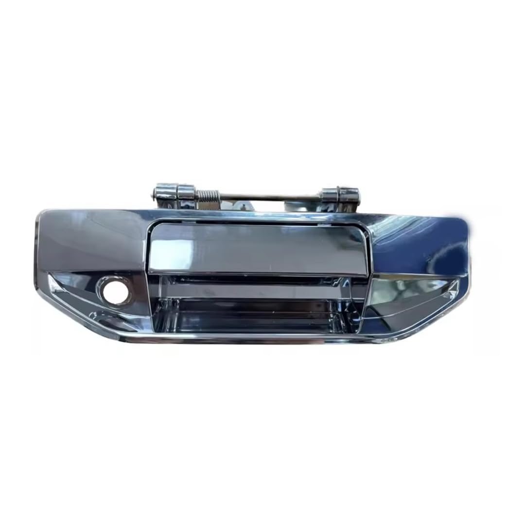 Rufutle Tailgate Release Switch for Changan Hunter F70 Pickup, Trunk Outside Door Handle Rear Door Handle Cover with Camera Hole