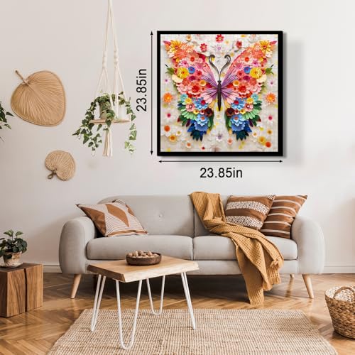 butterfly puzzles for adults 1000 pieces challenging colorful flower butterflies puzzles with paper art difficult animal plant jigsaw puzzles for adults