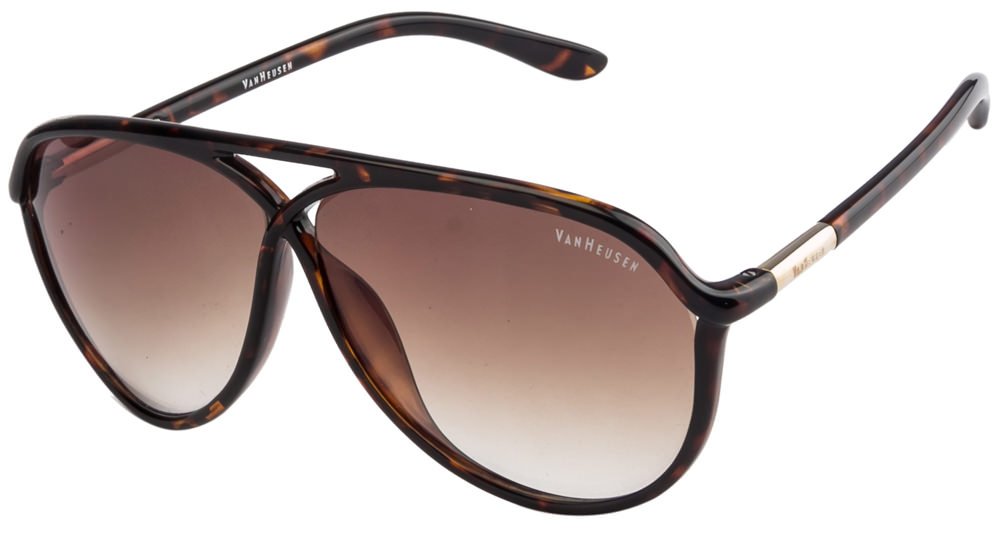 Buy Van Heusen Aviator Sunglasses (Tortoise Brown) (VH214) at Amazon.in