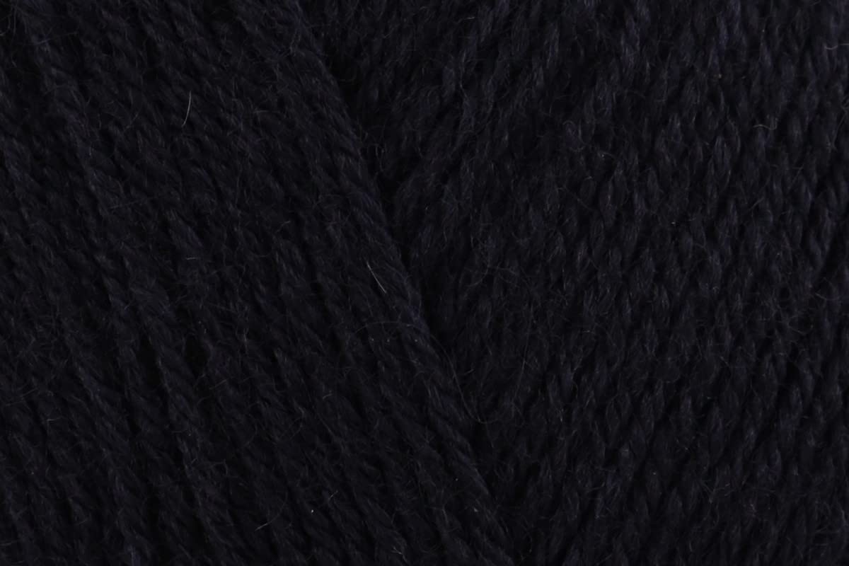 Sirdar Country Classic 4 Ply Crochet Yarn, Wool & Acrylic Blend Crochet Knitting Wool for Tops, Jumpers, Sweaters - 50g Balls - Navy (952) - Pack of 5