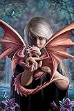 Poster, Motiv: Anne Strokes – Dragonkin – 61 x 91,5 cm