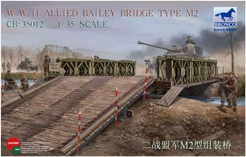 Bronco CB35012 1/35 Assemblage militaire britannique Bailey Crosslink M2