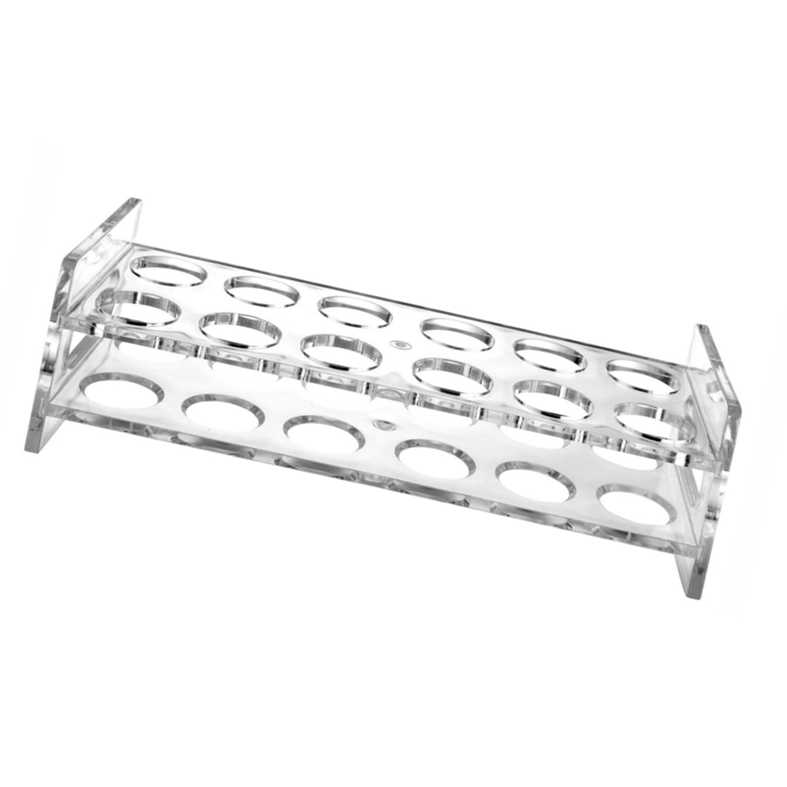 Buxuaaaa D As/Pmma Holder Sturdy Space Saving Esign Tool Easy Clean Space Saving Vertical Glass Rack