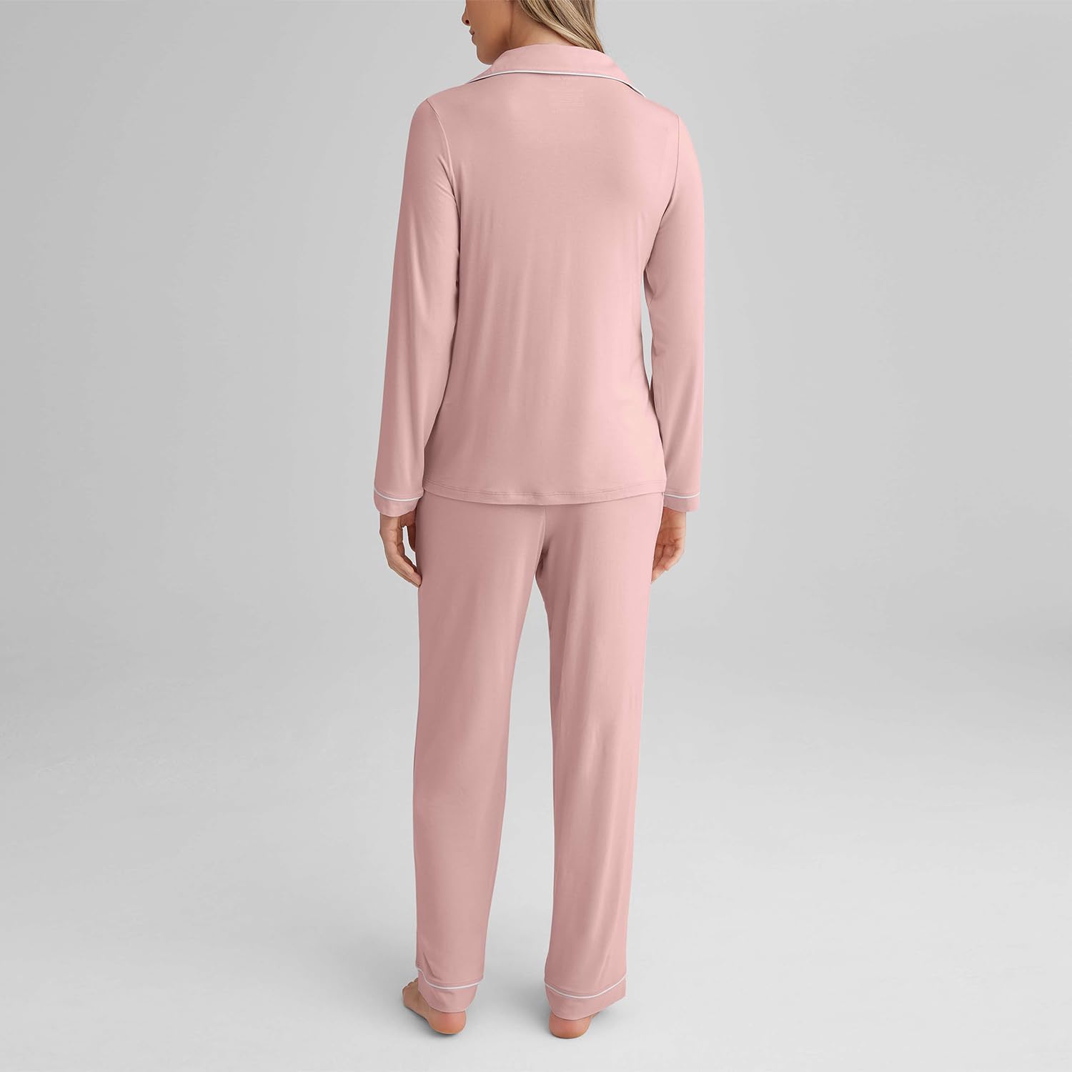 Tommy John Women's Long Sleeve Sleep Top and Pant Set - Image 3
