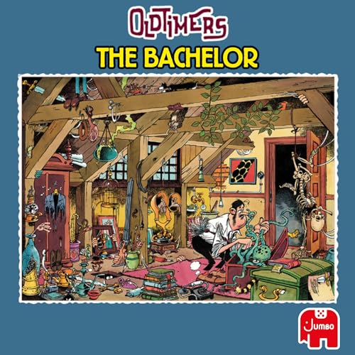 Jumbo Spiele 1110100315 Jan Van Haasteren Oldtimers The Bachelor Jigsaw Puzzle 1000 Pieces, 68x49cm by Jan van Haasteren - Image 5
