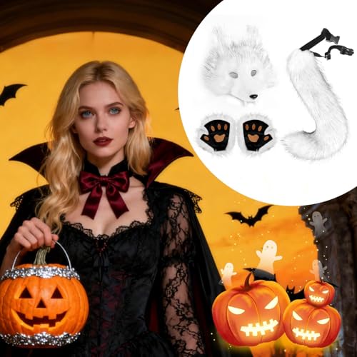 Queue et oreilles de loup accessoires indispensables pour spectacle et cosplay - 2