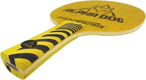 Miniatura 5 de Pala de ping pong profesional Alpha Dog  La paleta perfecta  Raqueta de tenis de mesa profesional  Olímpico y torneo legal  Aprobado por la ITTF