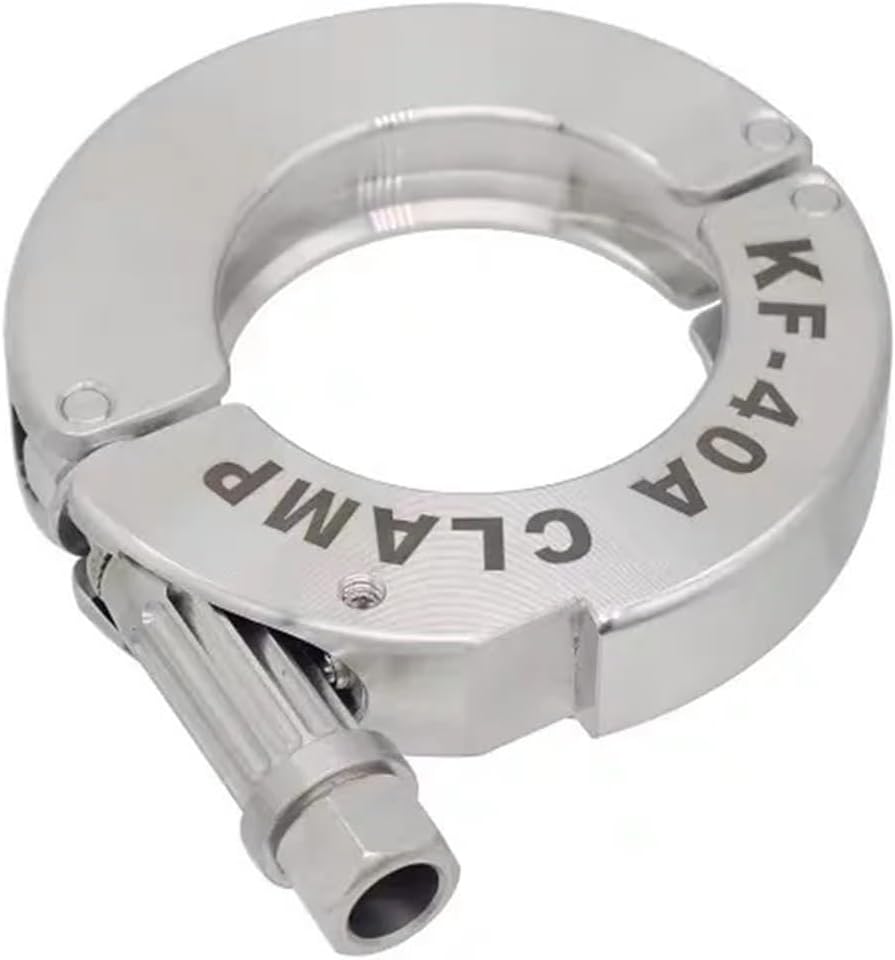 1pcs KF16 KF25 KF40 KF50 Clamp NW Falnges Clamps NW16 NW25 NW40 NW50 Heavy ClampStainless Steel SS304 flanges flanges(KF25)