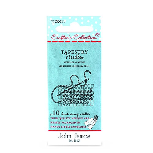 Image of John James Crafter's Collection Tapestry Needles x11 - Sizes: 18, 20, 22