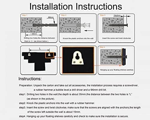 Biznest Large Mirrored Diamante Jewel Crystal Art Deco Floating Mirror Wall Shelf Shelve - Image 7