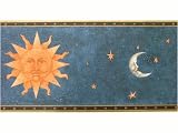 Imperial Blue Stars Wallpaper Border Pattern Number: NV3004b