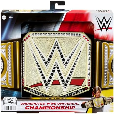 (Gold) WWE Championship - Toy Wrestling Championship Belt Kid Size image 4