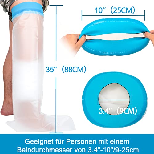 Kimihome Coprigambe impermeabile per doccia