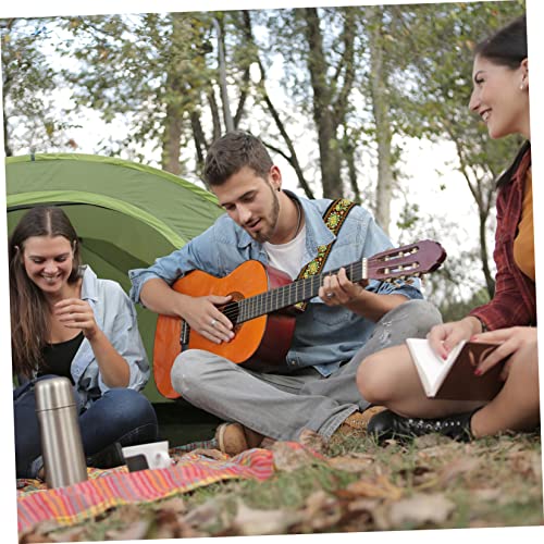 FAVOMOTO 1Pc Sangle De Guitare En Cuir Mens Ceinture Harnais En Cuir Vintage Accessoires Acoustique Sangle De Guitare En Cuir Sangle De Guitare Ukulélé Bandoulière Creative Sangle De - Les Beatles, Paul McCartney, John Lennon, RIngo Starr, George Harrison FAVOMOTO 1Pc Sangle De Guitare En Cuir Mens Ceinture Harnais En Cuir Vintage Accessoires Acoustique Sangle De Guitare En Cuir Sangle De Guitare Ukulélé Bandoulière Creative Sangle De – Image 3