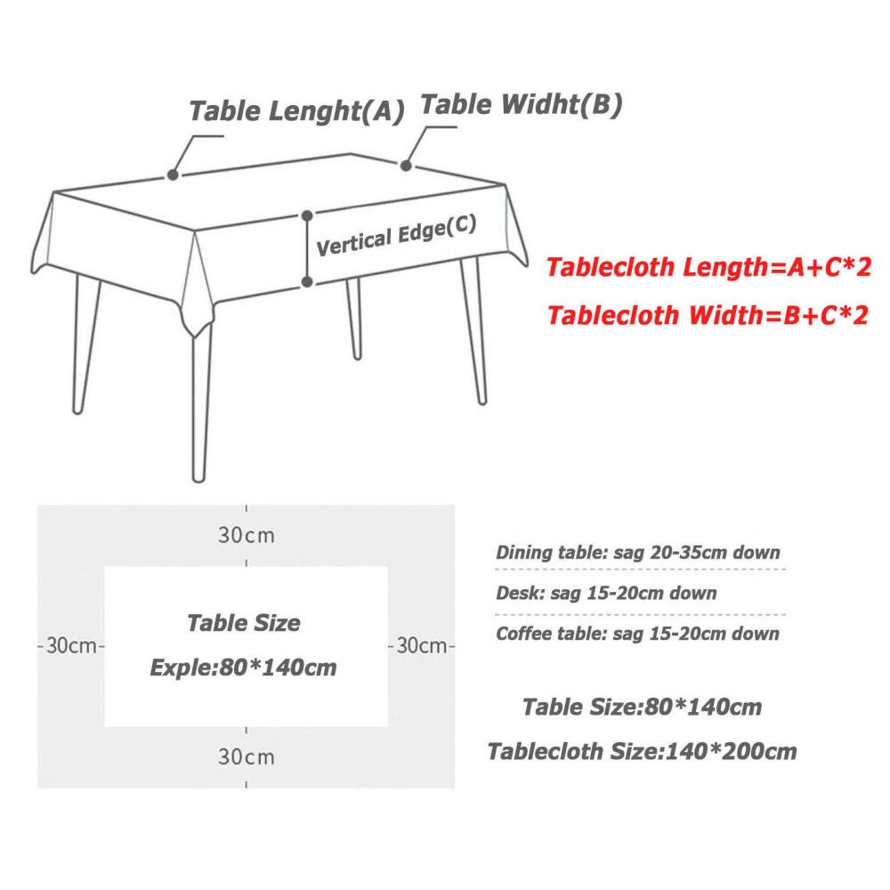 WLL Nappe de Table en Lin de Coton, 110x160cm, Vert Nappe rectangulaire de Style Simple avec Pompon décoratif, Lavable, Housse de Table Basse Anti-poussière pour Salle à Manger Maison Cuisine Jardin
